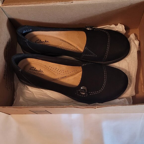 Clarks Collection Roseville Sky Slip-On Size 9 NIB - Picture 2 of 6